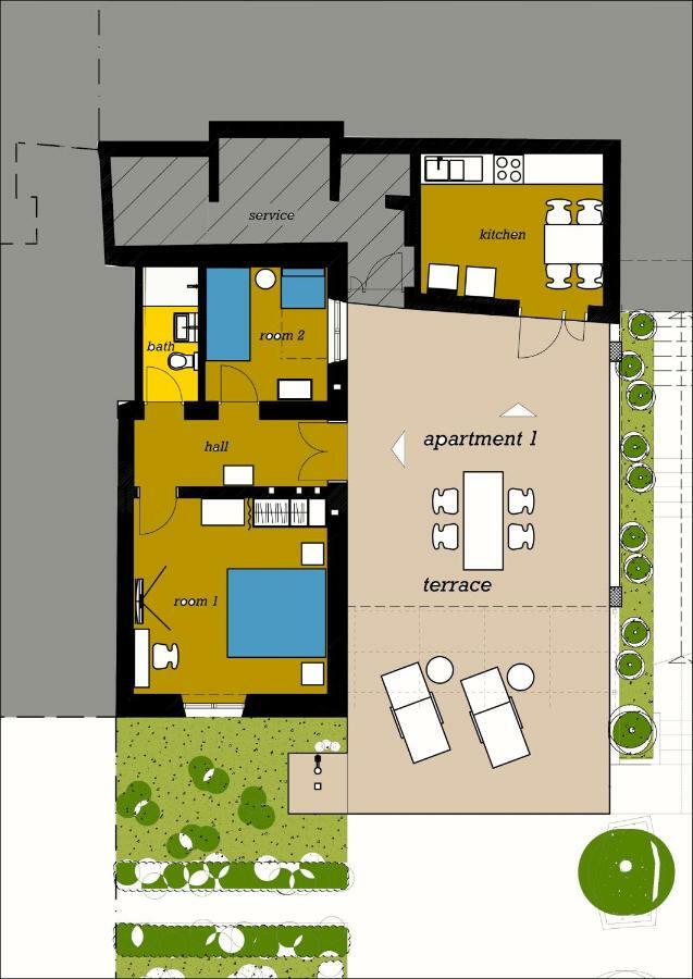Apartmán Casa Mare Brela Exteriér fotografie