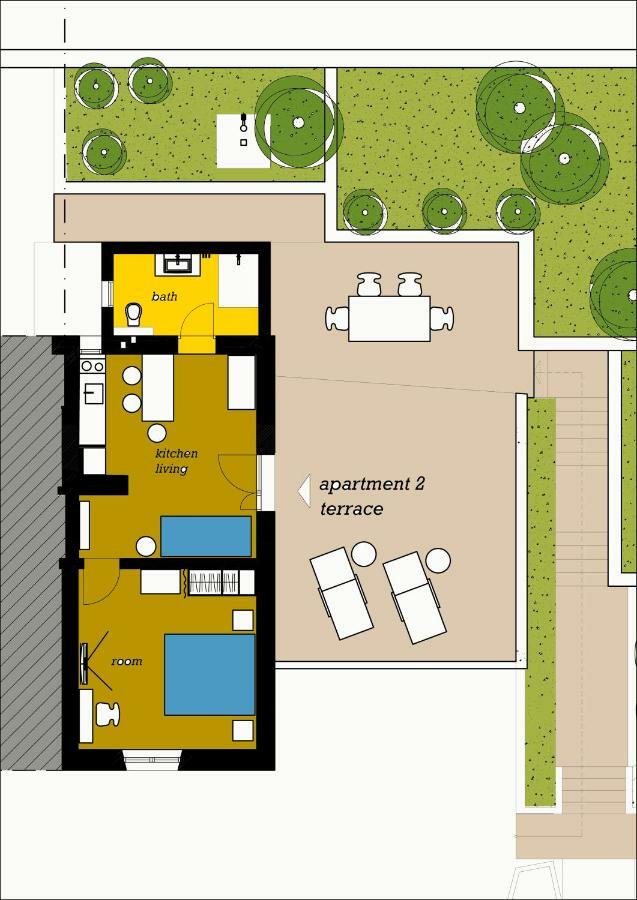 Apartmán Casa Mare Brela Exteriér fotografie